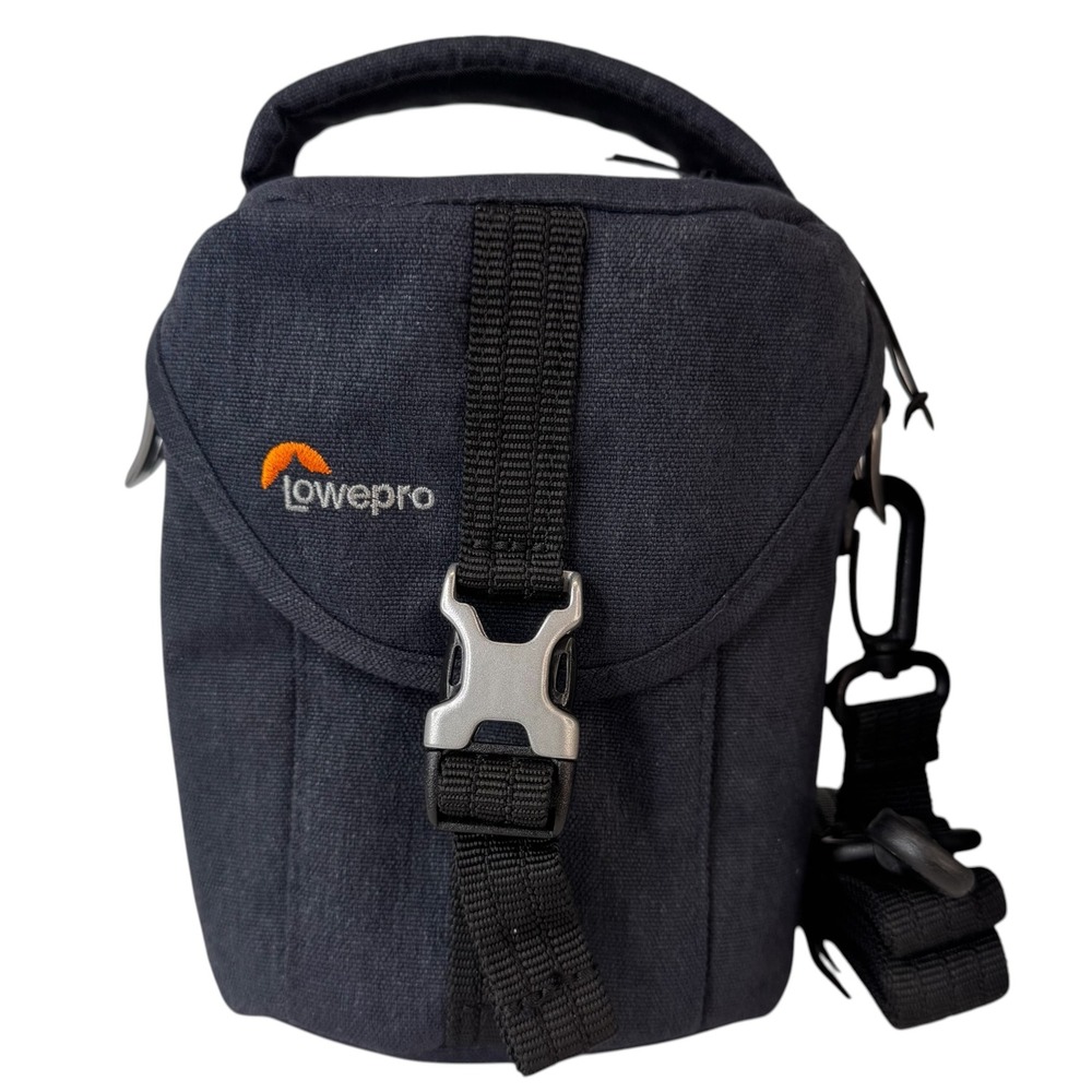 Lowepro Scout SH 100 Camera Shoulder Bag Slate Blue Mirrorless Case NEW